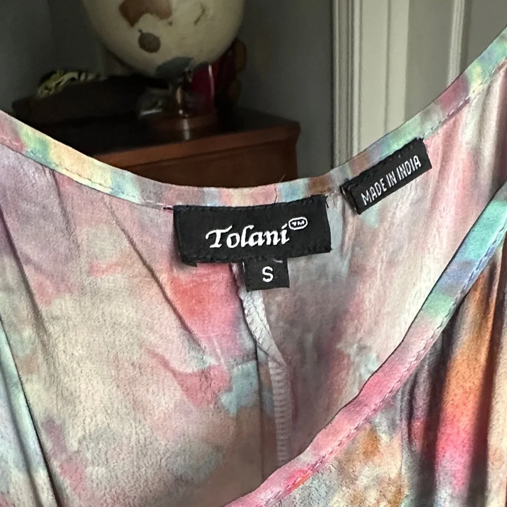 Tolani Vibrant Multicolor Maxi Dress - Picture 4 of 4